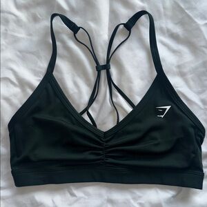 NWOT Gymshark Ruched Strappy Sports Bra